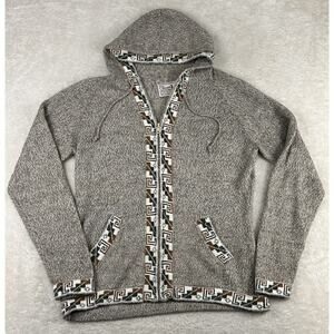 The Alpaca Connection Full-Zip Sweater Women’s Sz M Handmade Peru Alpaca Blend